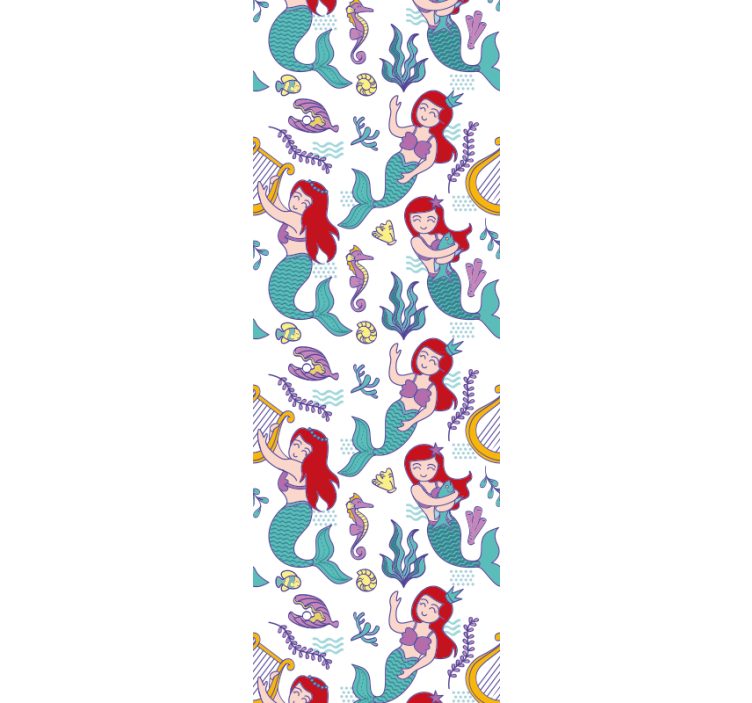 Rrullgardin barn sjungande sjöjungfru ariel - Tenstickers