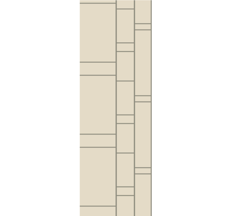 Rullgardin kontor samtida blockmönster - Tenstickers