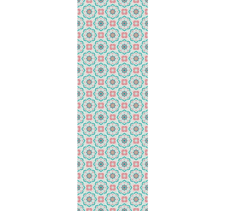 Rullgardin kontor i "granny chic" stil - Tenstickers