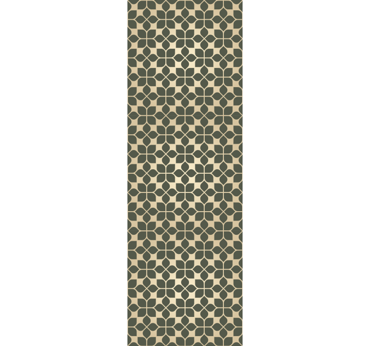 Rullgardin kontor lyxiga guldmönster - Tenstickers