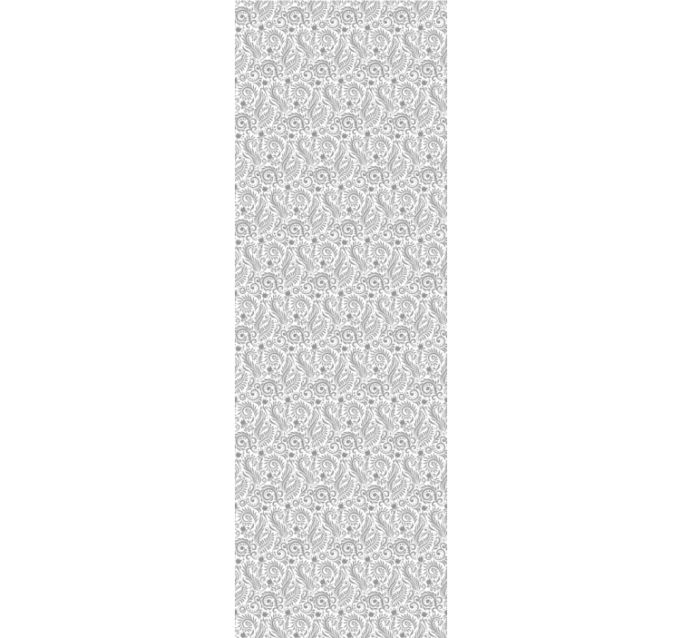 Rullgardin kontor prydblommor vintage - Tenstickers