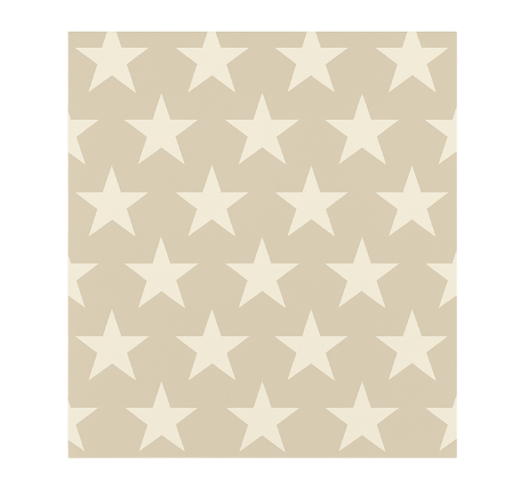 Rullgardin tonåringar beige stjärnor mönster - Tenstickers