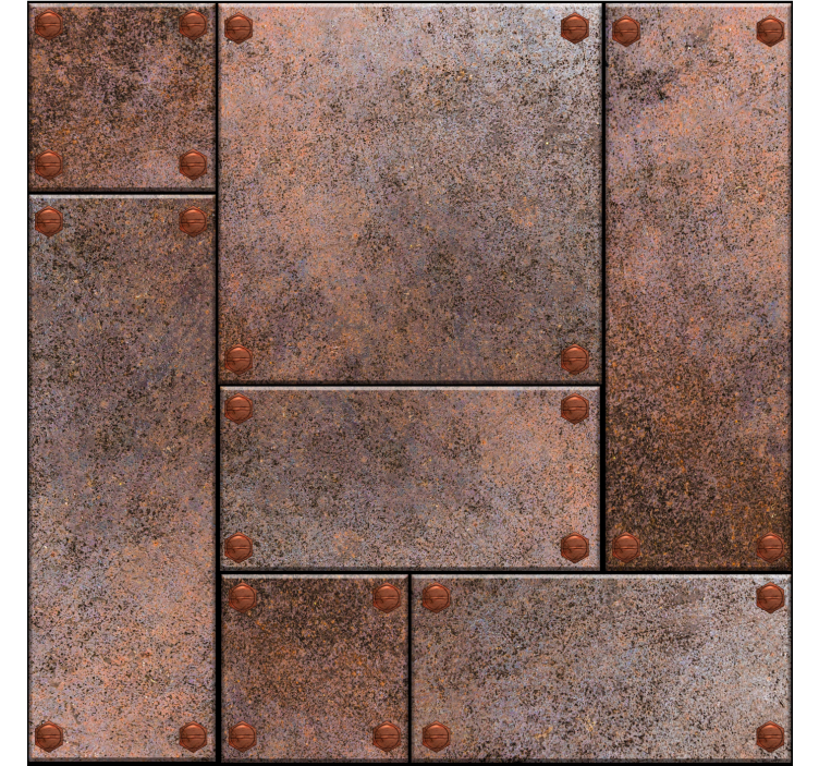 Rullgardin tonåringar metallplåtar - Tenstickers