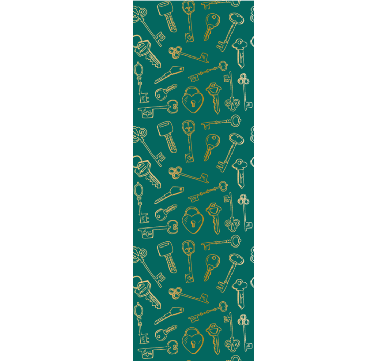 Rullgardin tonåringar nycklar och lås - Tenstickers