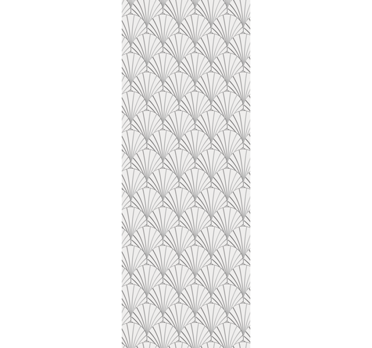 Rullgardin modern elegant fläktmönster - Tenstickers