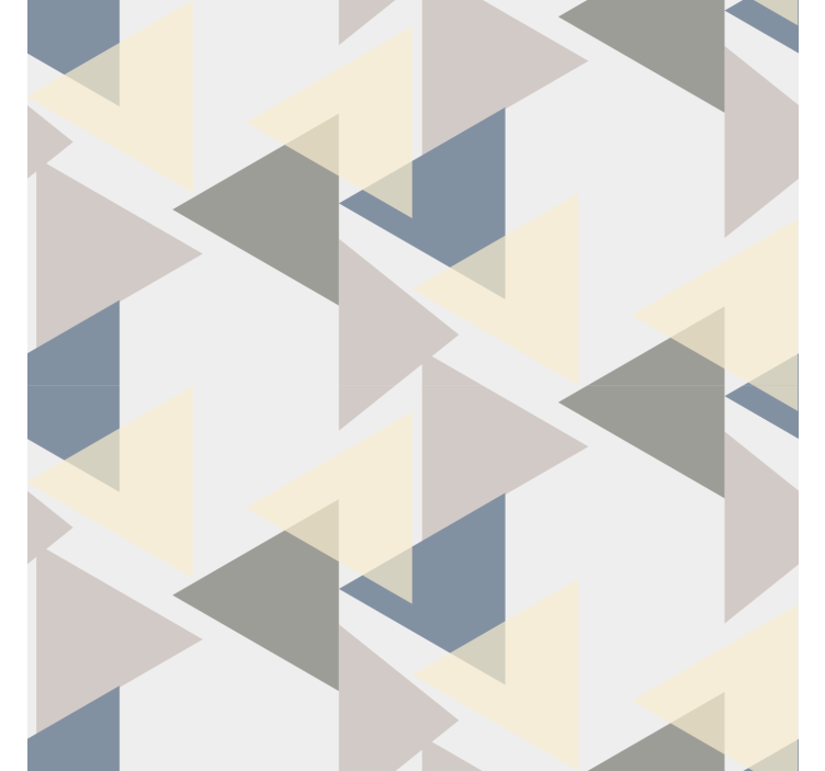 Rullgardin modern vertikala trianglar - Tenstickers