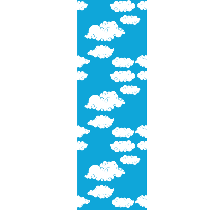 Rullgardin modern moln på himlen - Tenstickers
