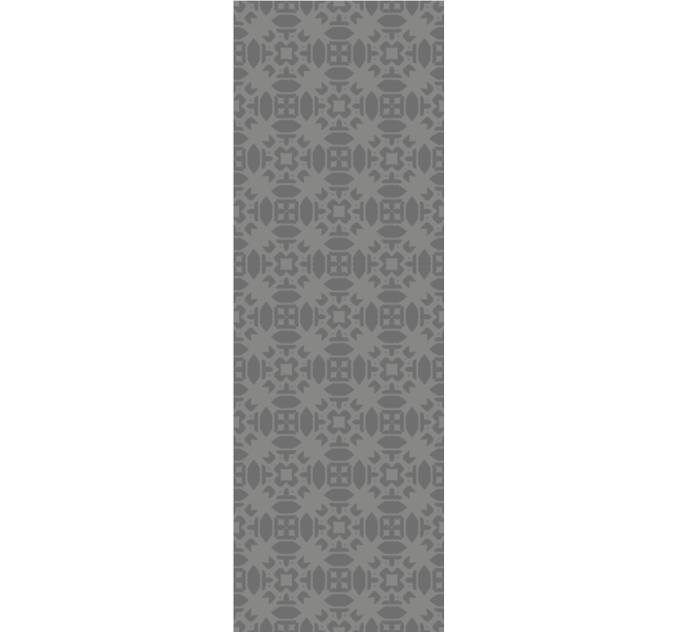 Rullgardin modern i rustik geometrisk design - Tenstickers