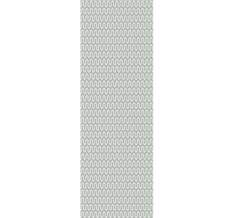 Rullgardin modern mintgrön geometrisk mönster - Tenstickers