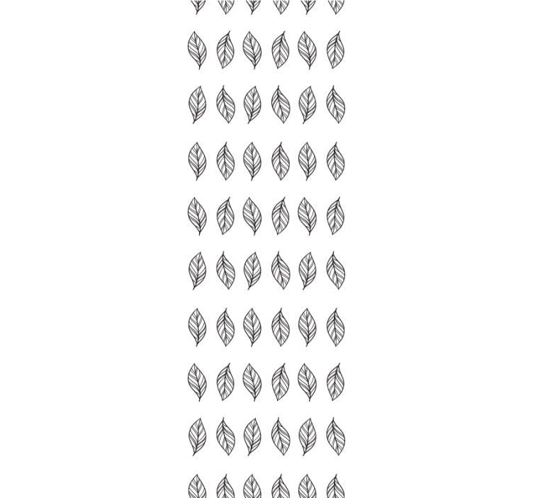 Rullgardin modern bladformade minimalistiska ränder - Tenstickers