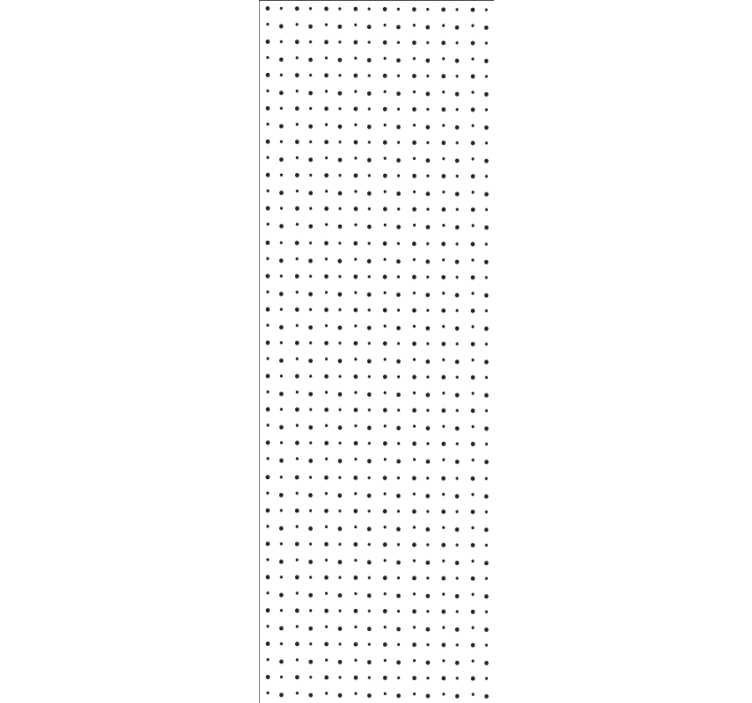 Rullgardin modern vertikala linjer av prickar - Tenstickers