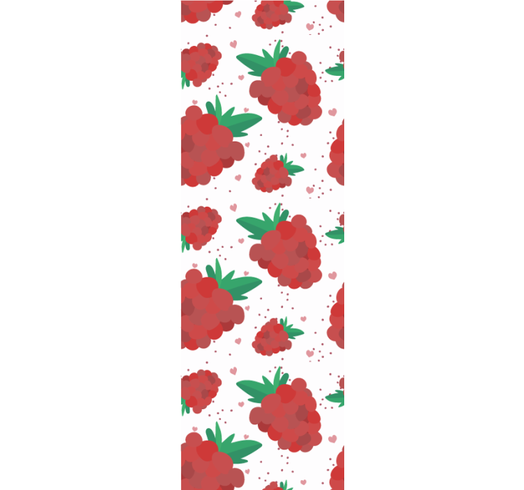 Rullgardin modern bär watercolor med fläckar mönster - Tenstickers