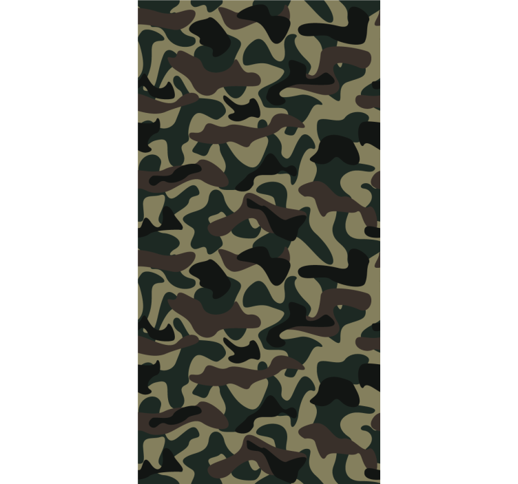 Rullgardin modern militärmönster - Tenstickers