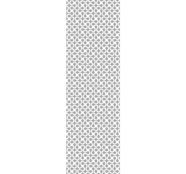 Rullgardin modern vit snurr - Tenstickers