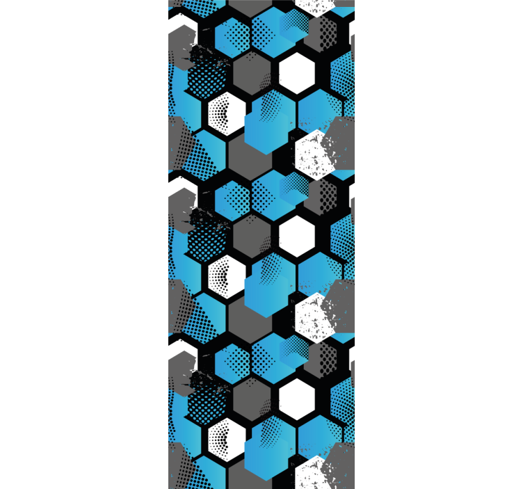 Rullgardin modern abstrakt gradient fotbollsbakgrund - Tenstickers