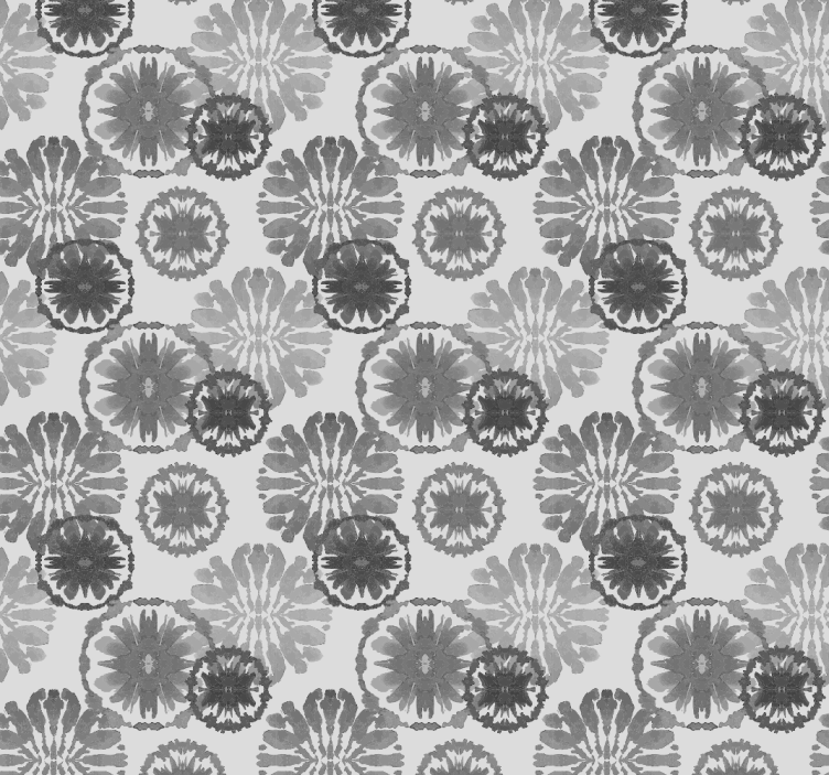 Rullgardin modern gråmålad illusion - Tenstickers