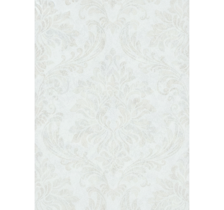 Rullgardin elegant damask blommönster - Tenstickers