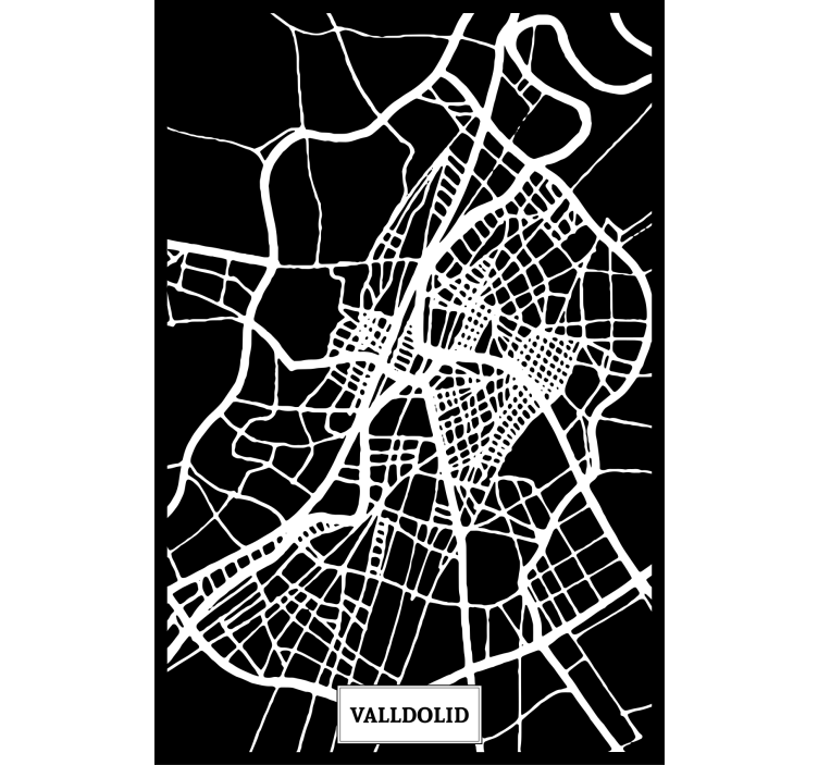 Rullgardin vardagsrum topografisk karta valladolid - Tenstickers