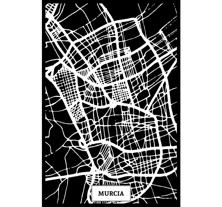 Rullgardin vardagsrum topografisk karta murcia - Tenstickers