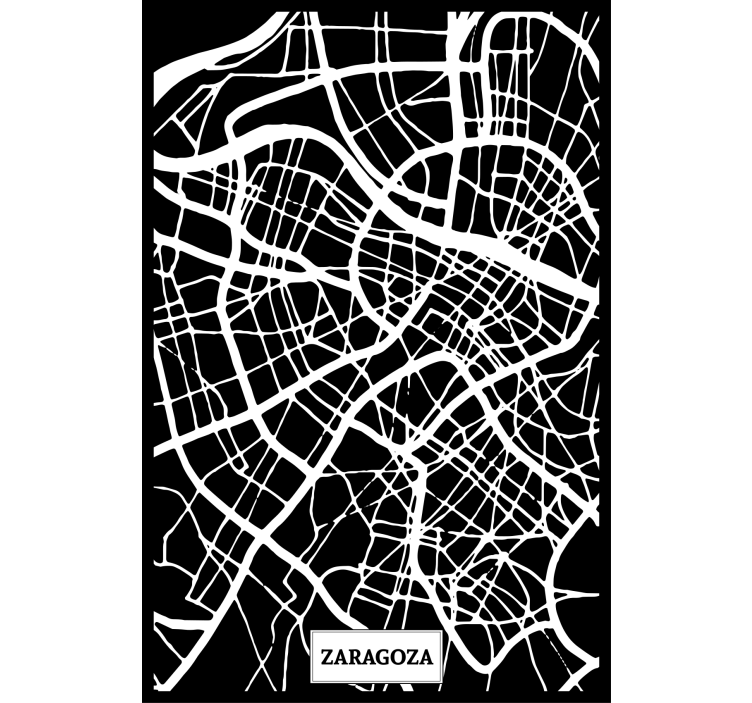 Rullgardin vardagsrum topografisk karta zaragoza - Tenstickers