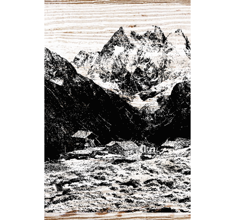 Rullgardin vardagsrum schweiziska fjäll - Tenstickers