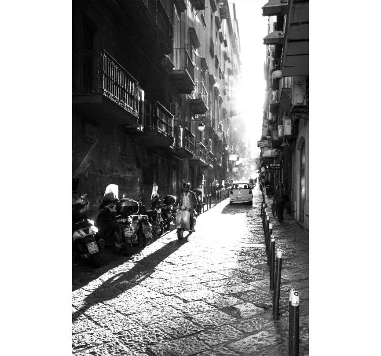 Rullgardin vardagsrum naples vintage - Tenstickers