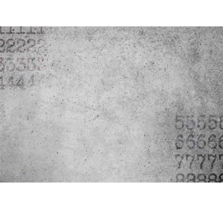Rullgardin grå med numerisk stenstruktur - Tenstickers