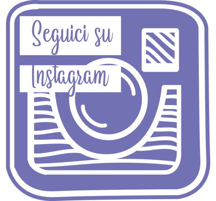 Rullgardin lila vår instagram-publicitet - Tenstickers