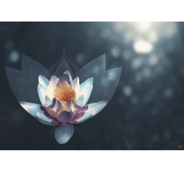 Rullgardin vardagsrum meditationsbakgrund avkoppling - Tenstickers