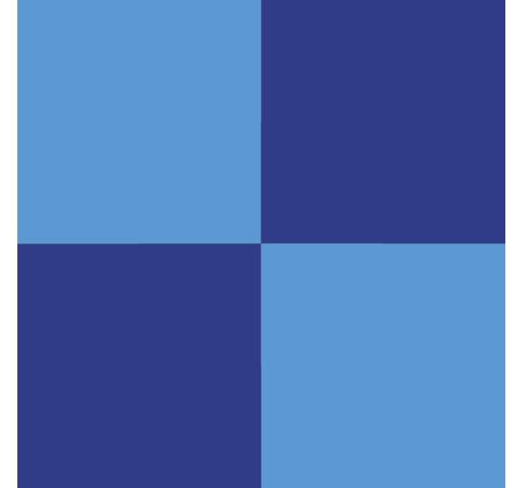 Rullgardin blå mörk och blått mönster - Tenstickers