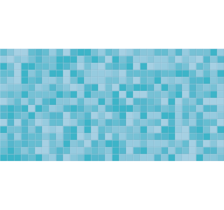 Rullgardin blå venetiansk stil - Tenstickers