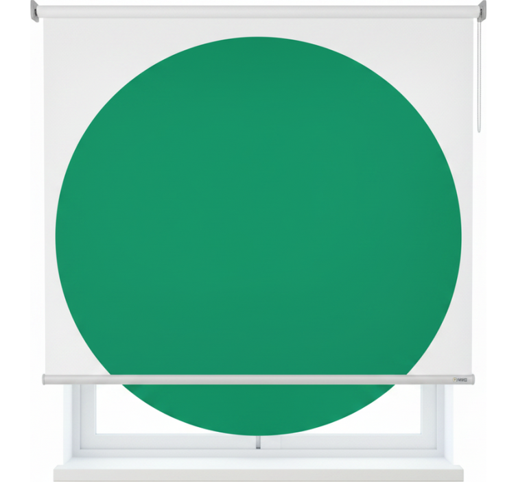 Rullgardin grön i olika nyanser av grönt - Tenstickers