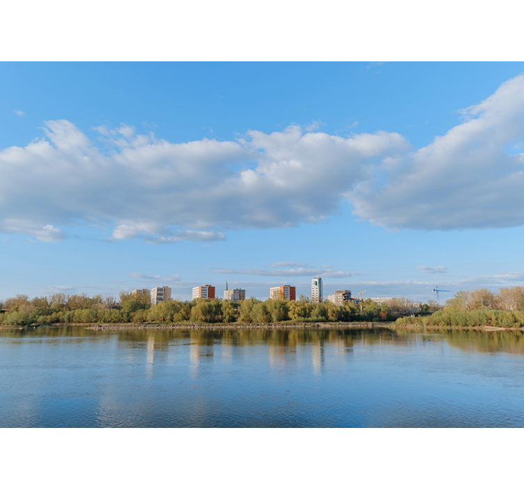 Rullgardin vardagsrum warszawa vid vistula floden - Tenstickers