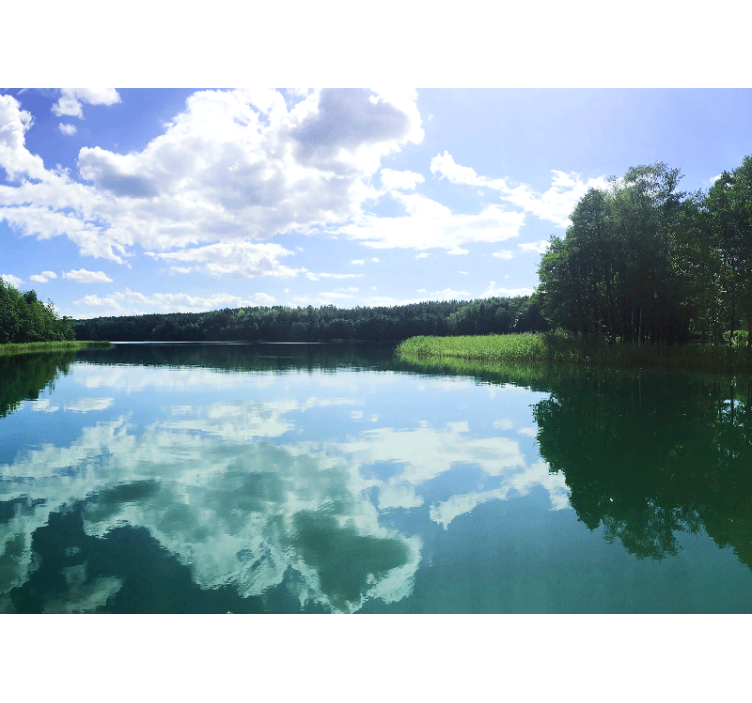 Rullgardin vardagsrum polsk mazuriska sjö - Tenstickers