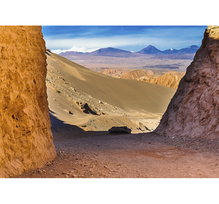 Rullgardin vardagsrum atacama öken design - Tenstickers