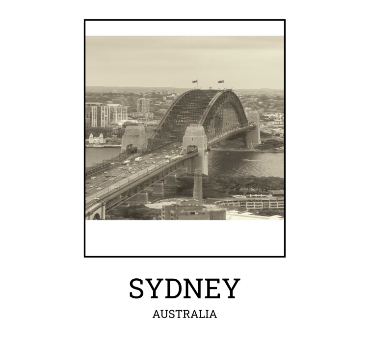 Rullgardin vardagsrum sydney svart och vit - Tenstickers