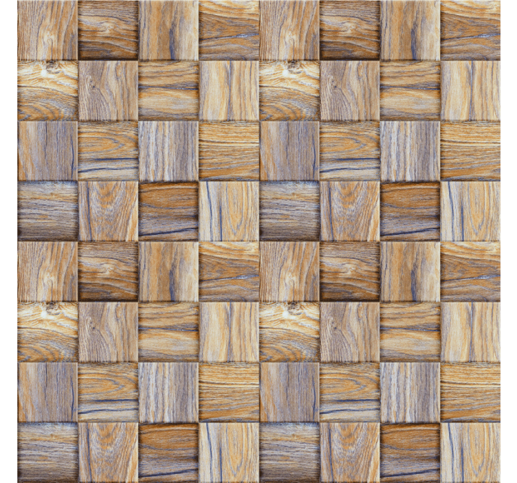 Rullgardin vardagsrum 80-tals träimitation mosaik - Tenstickers