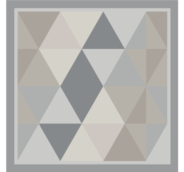 Rullgardin grå grå pantone trianglar - Tenstickers