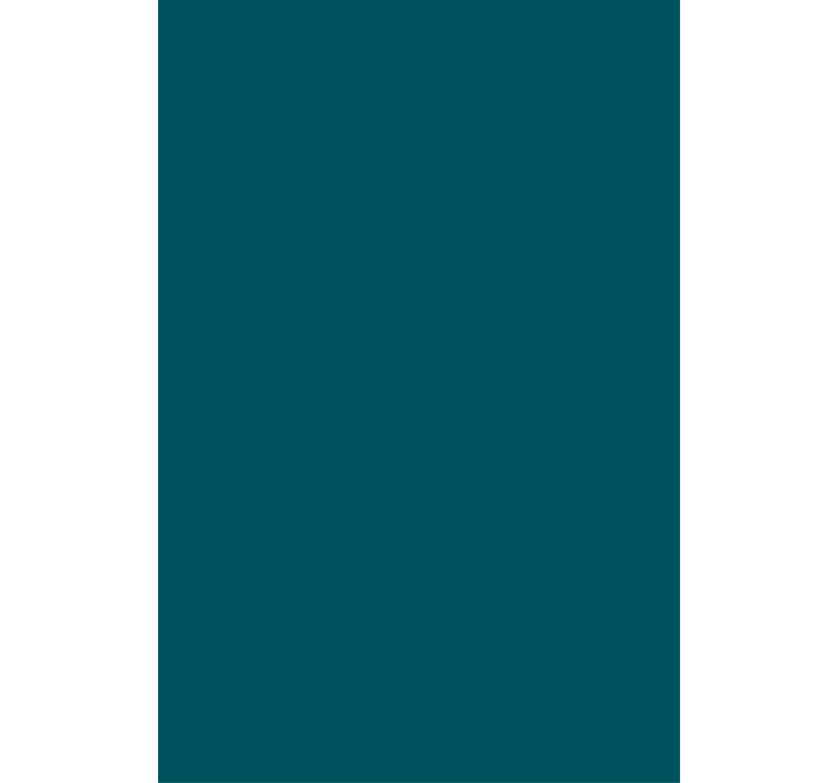 Blå färg blandad med grönt vardagsrumsgardin - Tenstickers