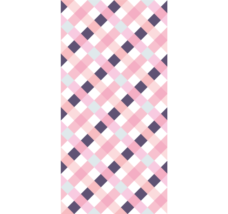 Diamantmönster harmoni Rullgardin modern - Tenstickers