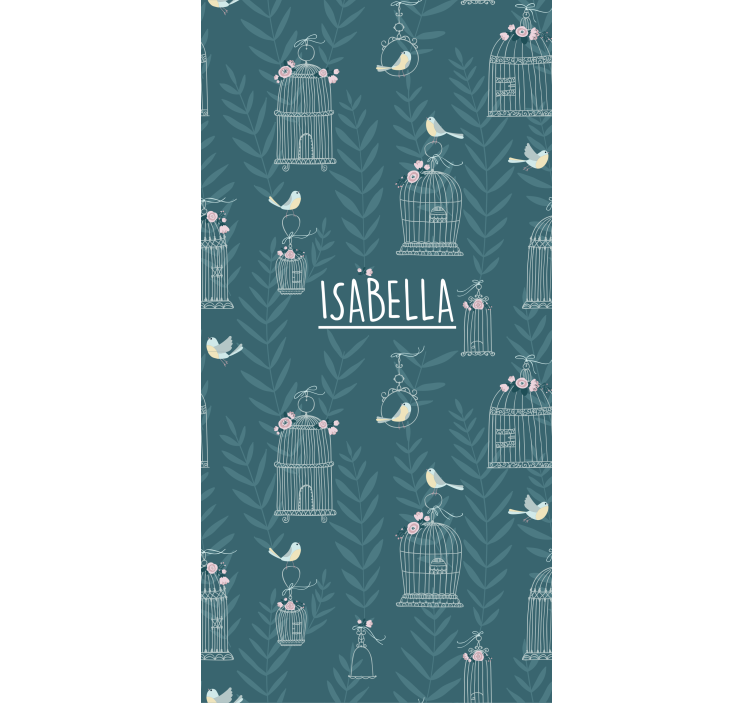 Fågelburar och flora med namn Rrullgardin barn - Tenstickers