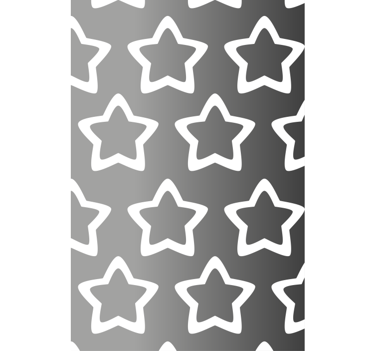 Metall star gradient modern rullgardin - Tenstickers