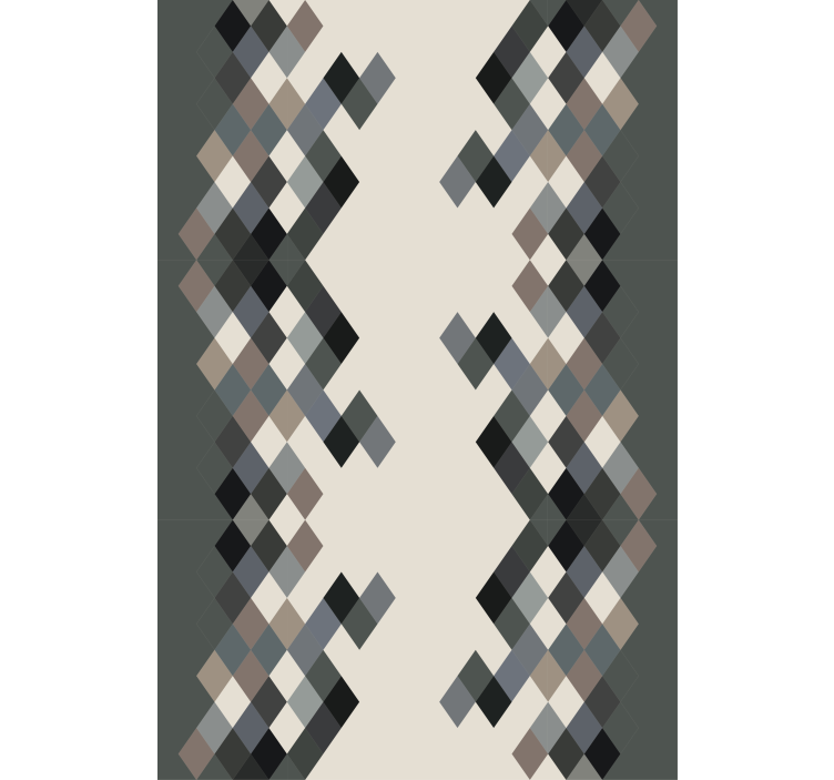 Färg nyanser färgblock vardagsrum rullgardin - Tenstickers