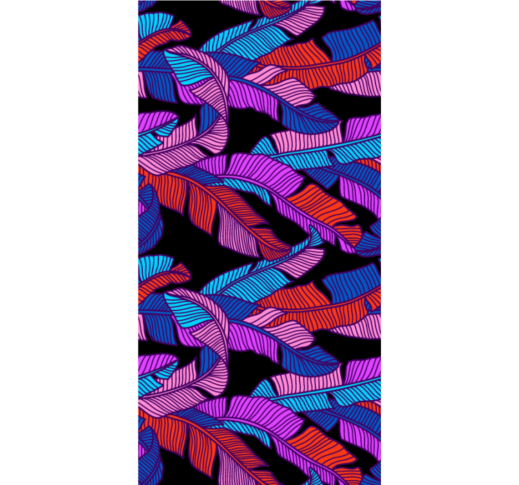 Elektriska plymmönster Originella rullgardiner - Tenstickers