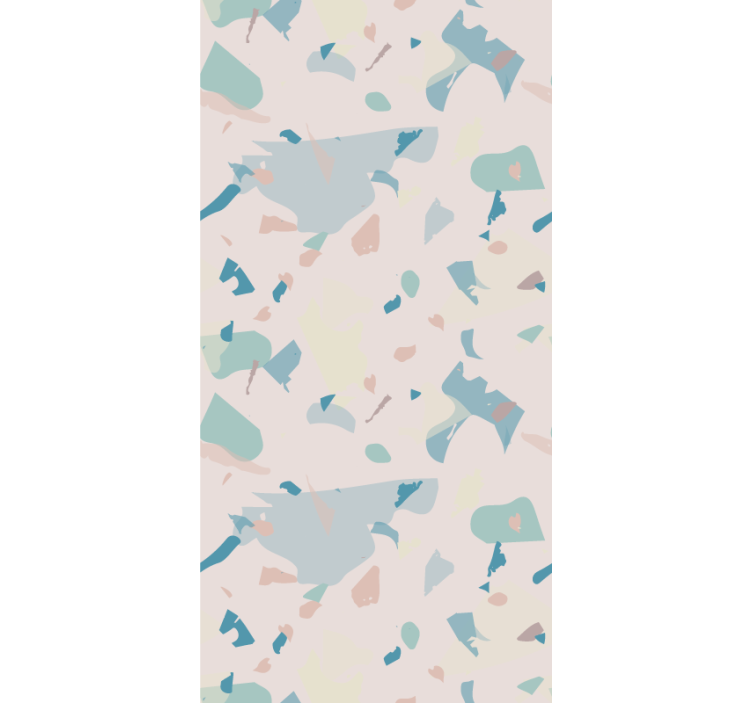 Mönstrade rullgardiner med abstrakta former - Tenstickers