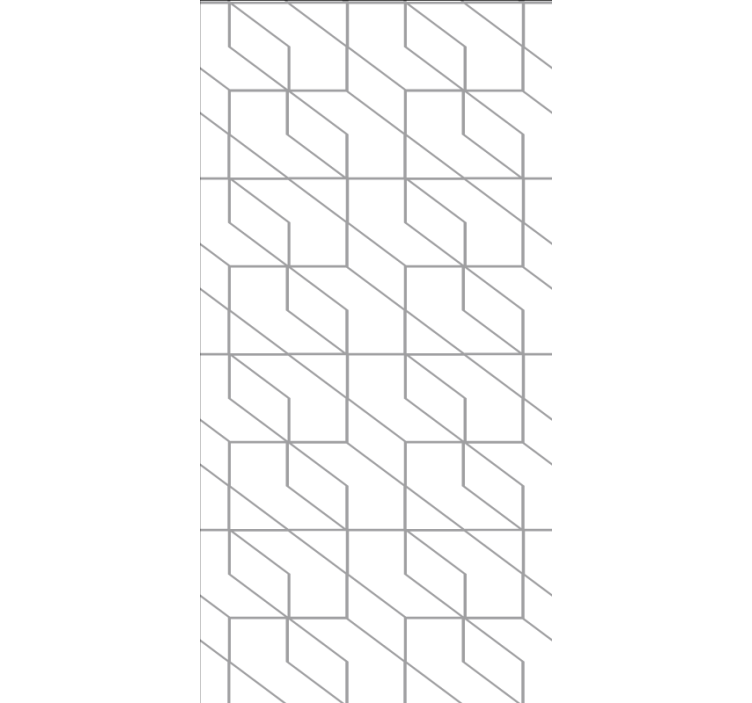 Elegant geometrisk konst Rullgardin modern - Tenstickers