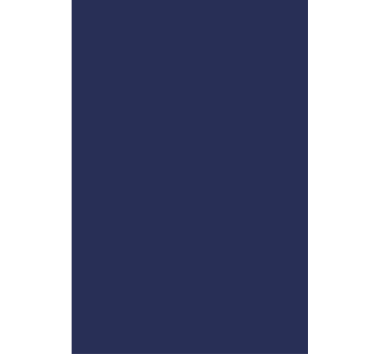 Djup marinblå nyans mörkläggande rullgardin - Tenstickers