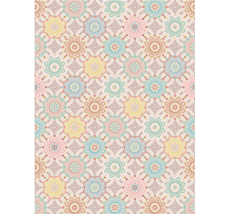 Original "granny chic" blomgardin - Tenstickers