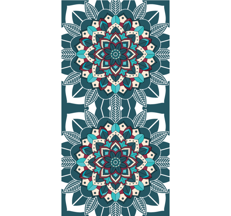 Mandala stammönster original rullgardin - Tenstickers