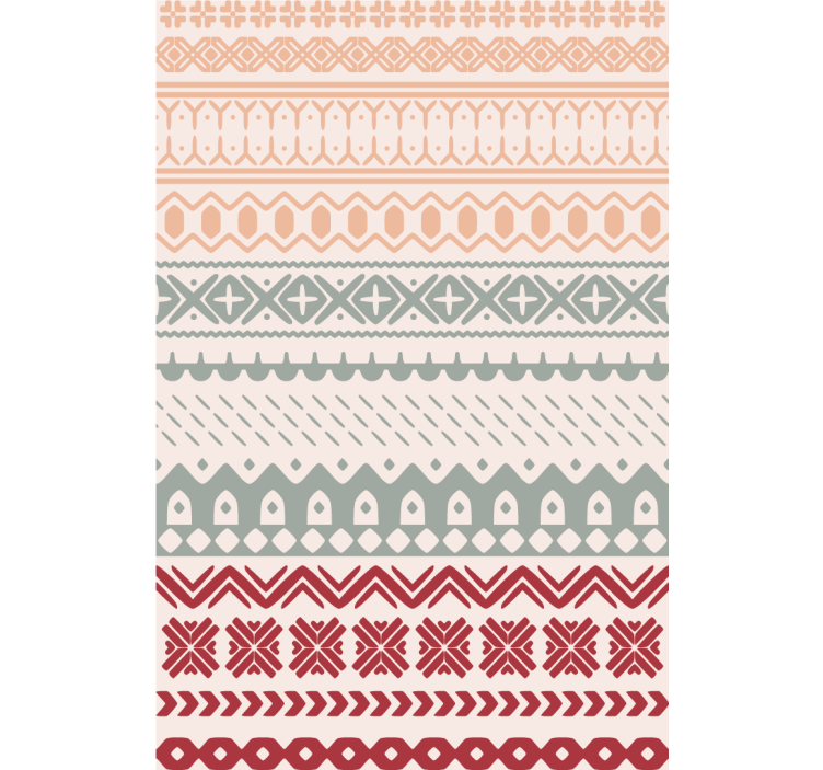 Mönster viking vintage nordisk persienn - Tenstickers